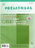 中国骨与关节损伤杂志