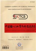 中国胸心血管外科临床杂志